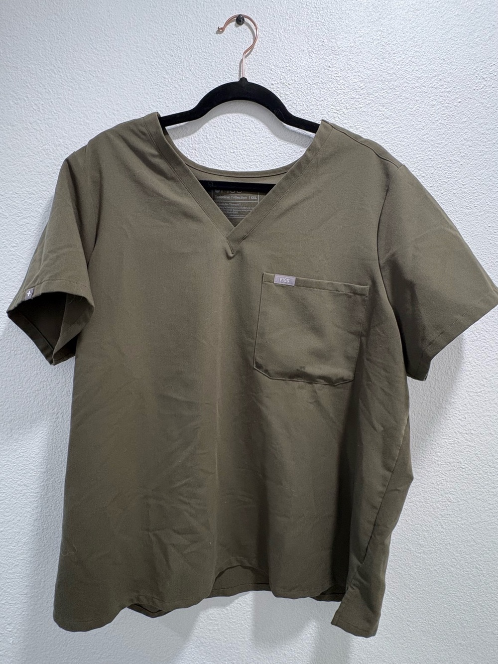 FIGS Catarina One-Pocket Scrub Top Women’s XXL - SPRUCE (see description!)